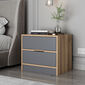 Noční stolek Elina Walnut Anthracite