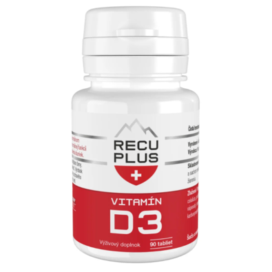 RECUPLUS Vitamín D3, 90 tablet