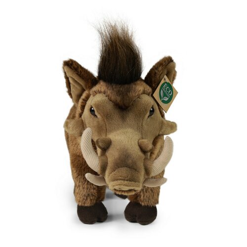 Rappa Pluszowa świnka brodawkowata, 36 cm ECO-FRIENDLY