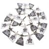 Tekstilni adventni koledar Stars, 68 cm