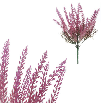 Floare artificială Calluna violet, 35 cm