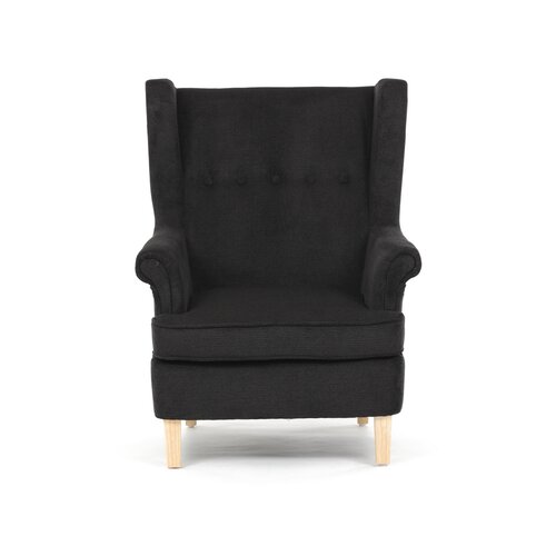 Ohrensessel BK2, schwarz