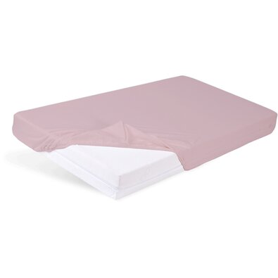 Babymatex Otroška neprepustna rjuha Bamboo roza,60 x 120 cm