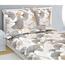 Bellatex Lenjerie de pat din bumbac Ginkgo bej,140 x 200 cm, 70 x 90 cm