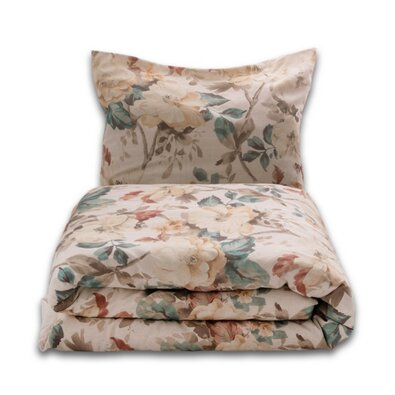 Rose pamut és len keverékből készült ágyneműhuzat, 160 x 200 cm, 2 db 70 x 80 cm