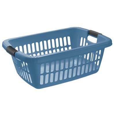 Tontarelli Koš za čisto perilo AURORA 40 l, modra