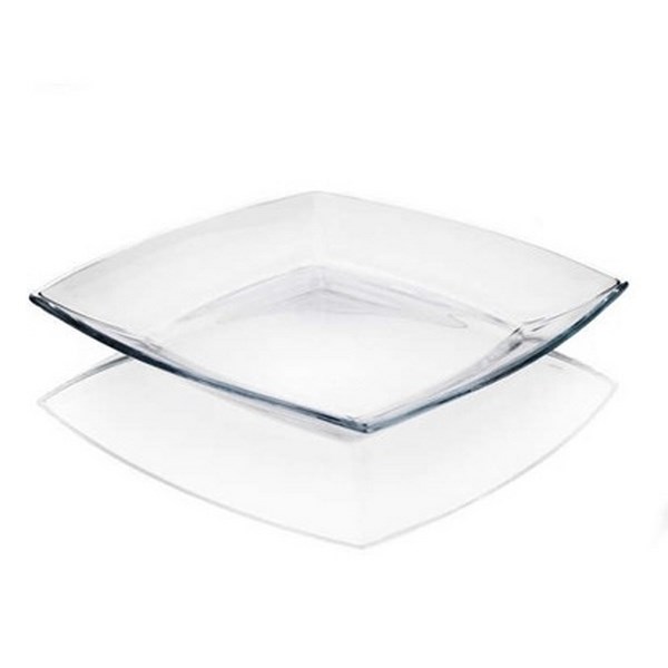 VETRO-PLUS Sada plytkých sklenených tanierov Tokio 26,5 cm, 6 ks