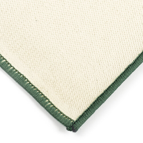 Kobercový behúň Zara zelená, 80 x 100 cm