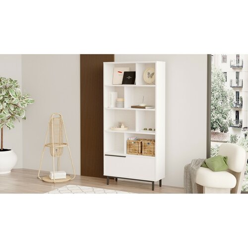 Biblioteczka One White