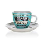 Ceașcă cu farfurioară Banquet Coffee 180 ml, 4 buc