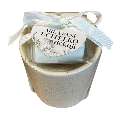 Bohemia Gifts Lampă aromată cu ceară parfumată -Pentru profesoară