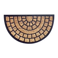 Toro Кокосовий килимок для дверей Квадрати  півколо, 40 x 70 см