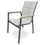 Autronic Scaun de grădină, aluminiu, textil, bej,A ZC-S1110 BK