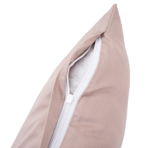 4Home Satenen kussenhoes Cappuccino, 45 x 45 cm