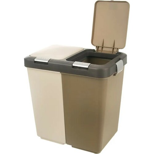 Orion DUO DUST hulladékgyűjtő, 2 x 20 l