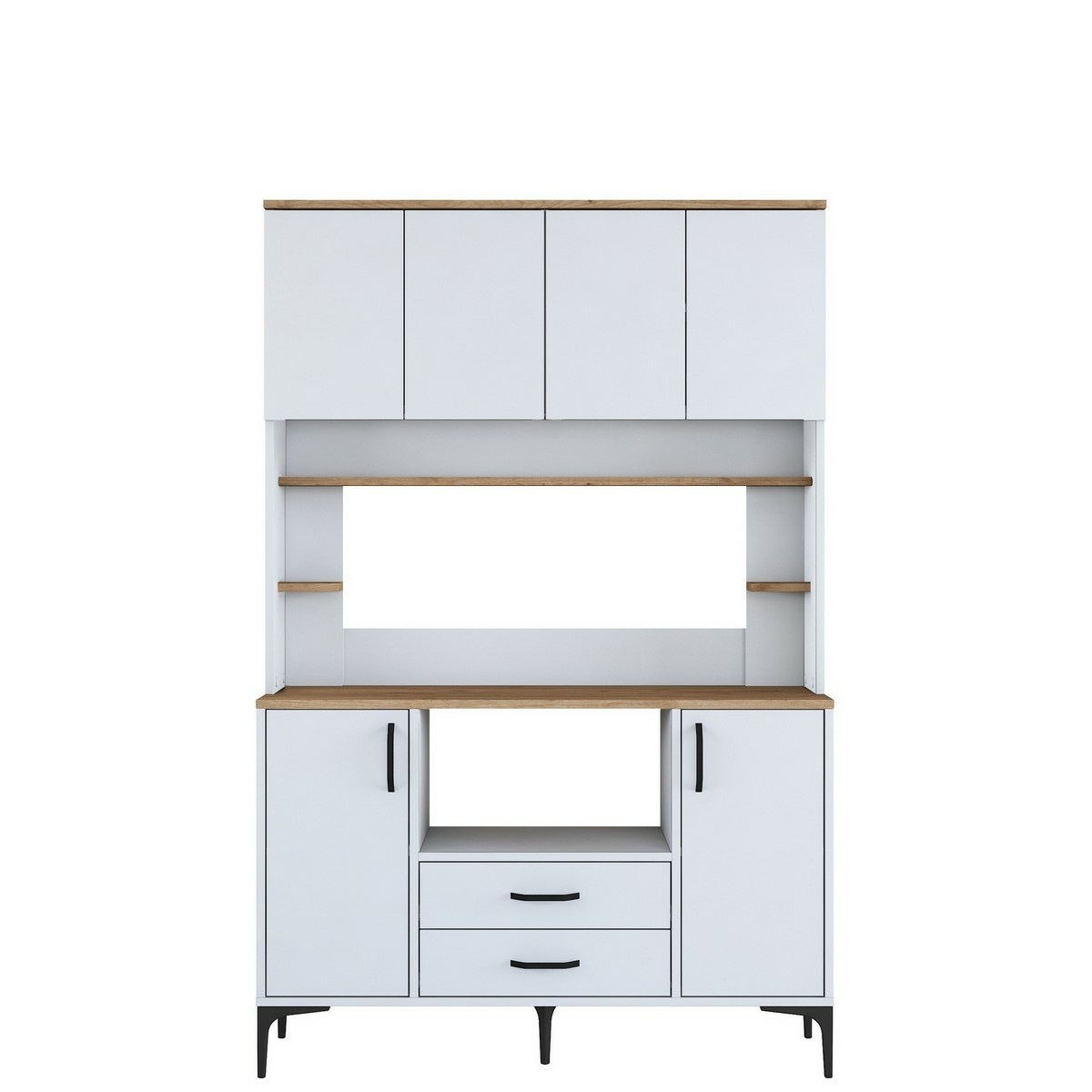 Skriňa Jedy Walnut and White
