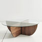 Stolik konferencyjny Lily Walnut