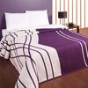 Přehoz na postel Casanova fialový, 240 x 260 cm, fialová