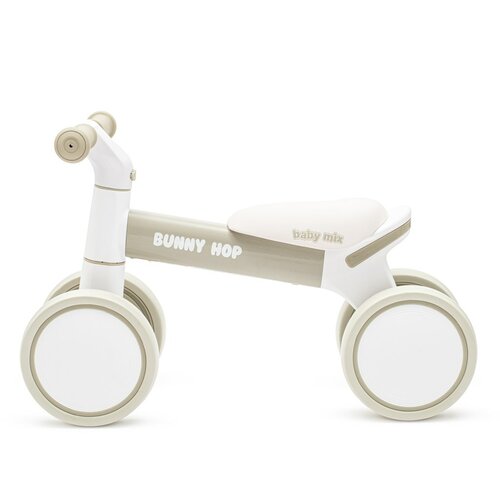 Baby Mix Dětské odrážedlo Bunny Hop Ultralight, šedá