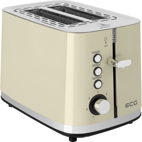 ECG ST 2766 Vintage Vanilla Toster