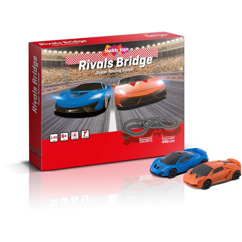 Circuit auto Buddy Toys BST 1442 Rivals Bridge, 440 cm