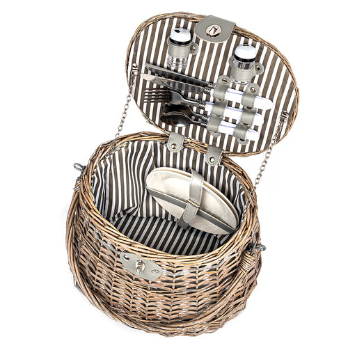 Кошик для пікніка на 2 особи Capri, 30 x 27 x 21 см