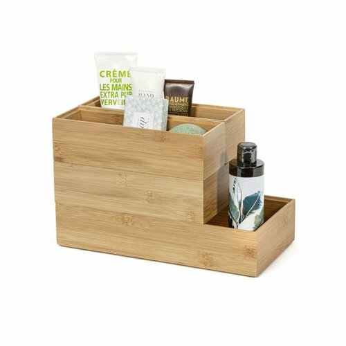 Compactor Shranjevalni organizator Bamboo Box S,15 x 7,5 x 6,5 cm