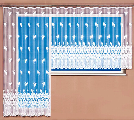 4Home žakárová záclona Vivien, 350 x 175 cm + 200 x 250 cm
