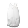 Keramická pokladnička mačka 14,5 cm, biela