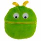 Pluszowa poduszka Zippy Friends, zielony, 30 x 9 cm