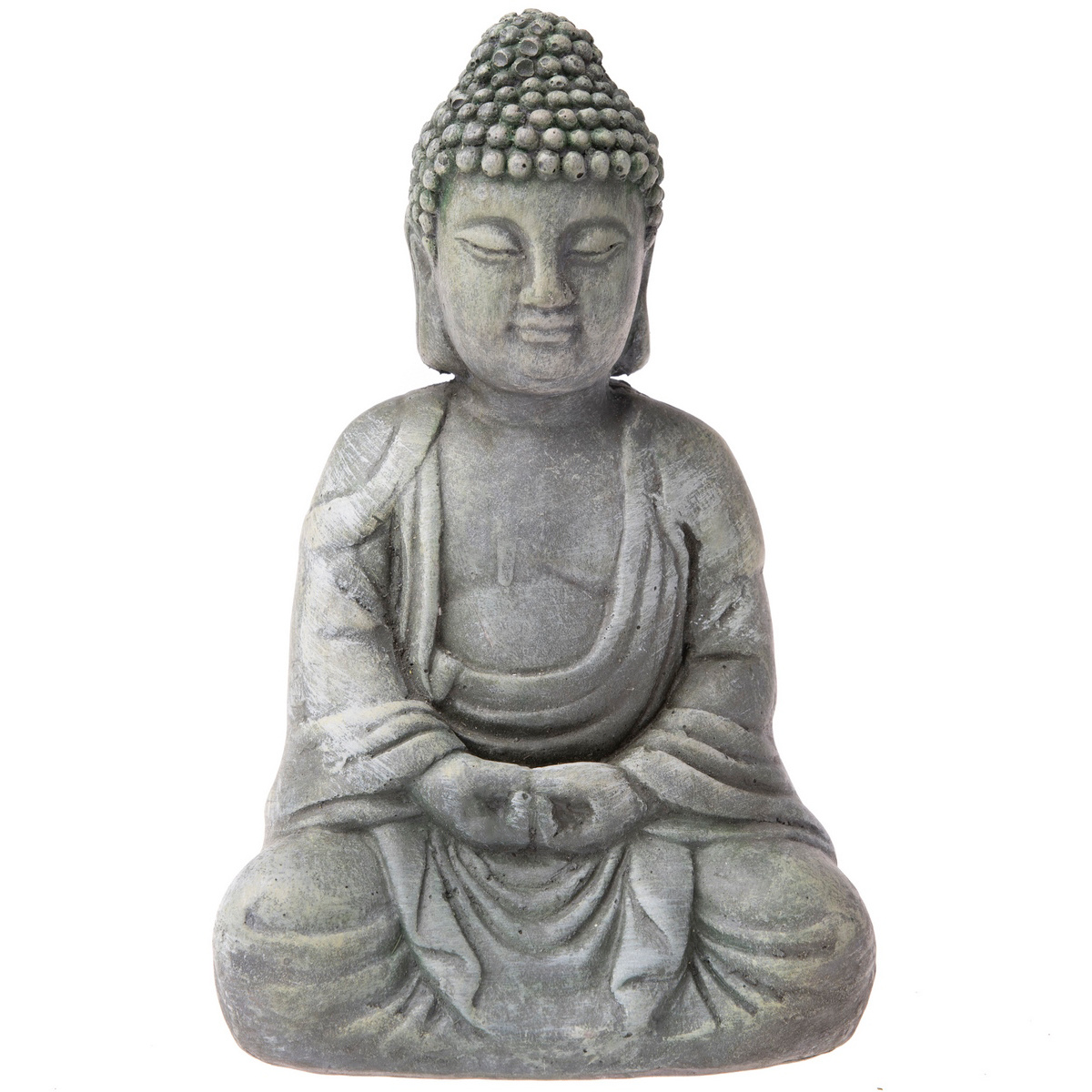 Levně Betonová soška Buddha, 19 x 12 cm