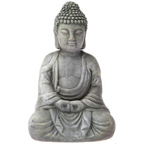 Betonová soška Buddha, 19 x 12 cm