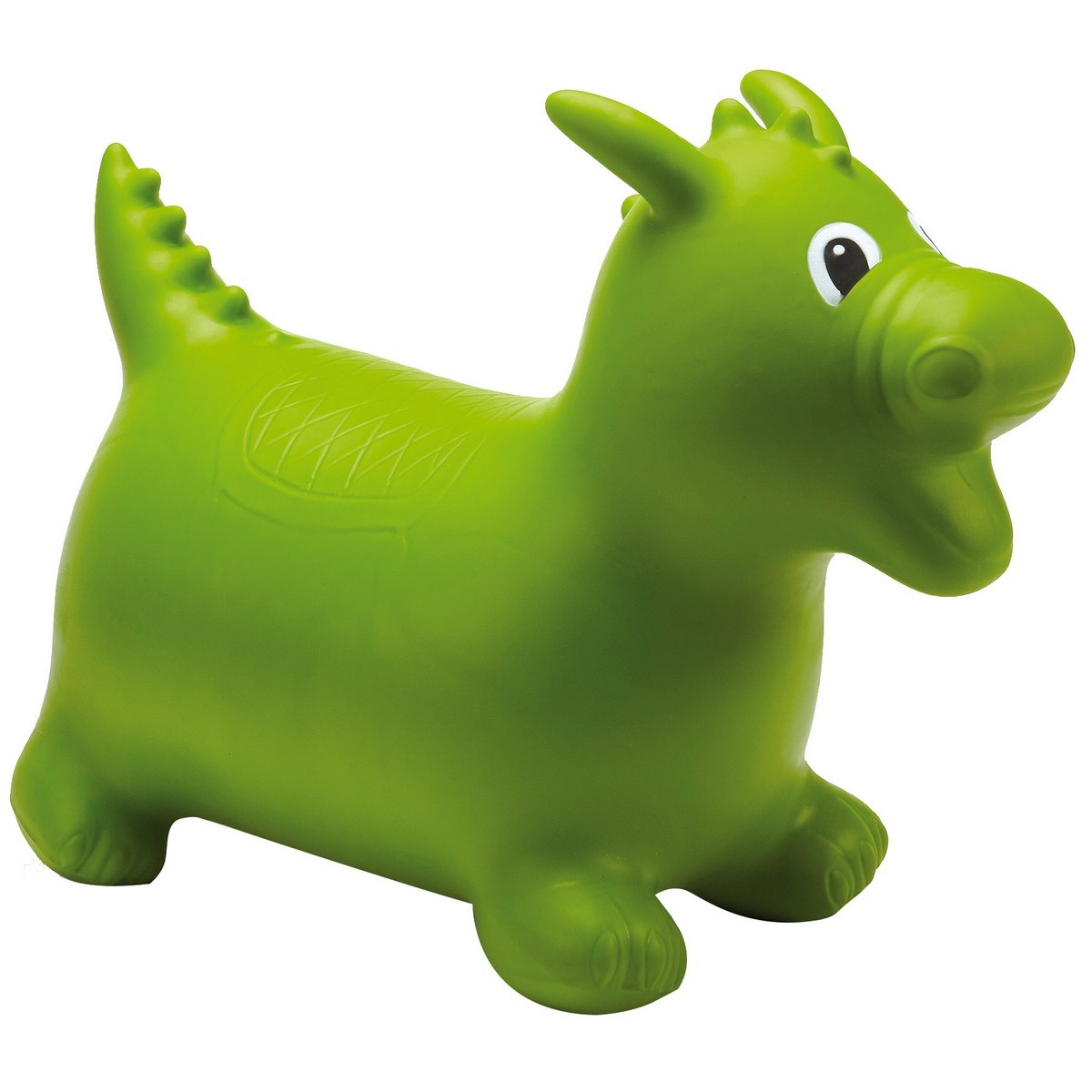 Skákací dinosaurus, zelená