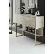 Komoda Luxe Travertine and Gold