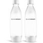 Sodastream Fuse White palack 2x 1 l, mosogatógépben mosható