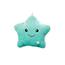 Domarex Poduszka Shiny Star LED miętowy, 40 x 35 cm