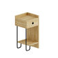 Măsuță de noptieră Sirius Right Oak