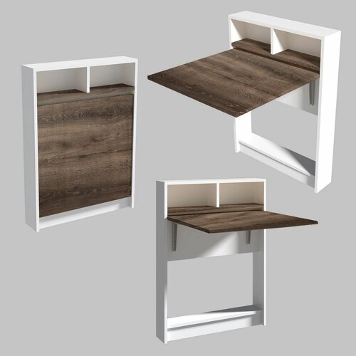 Klappbarer Esstisch Patara Brown