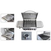 Cattara 99BB006 Grătar mobil pe gaz Manhattan, 161 x 161 x 51 cm