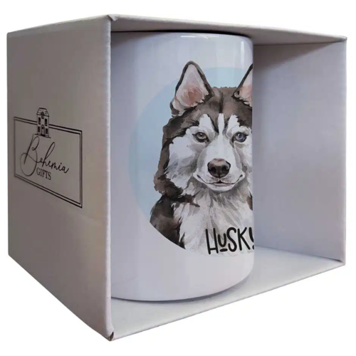 Bohemia Gifts Cană din ceramică - Husky, 350 ml