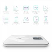 TrueLife FitScale W7 BT osobná váha s bluetooth, biela
