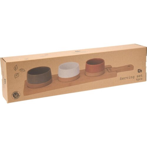 Set pentru servit Natura, 4 buc