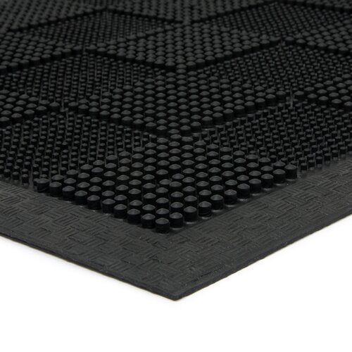 Vonkajšia rohožka Pin squares, 40 x 60 cm