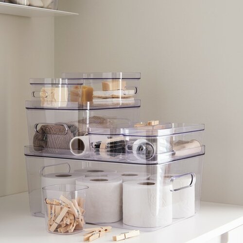 SmartStore Úložný box Compact Clear Slim, 1,3 l - thumb (3)
