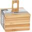 Set de suporturi Bamboo pentru pahare, 6 buc.