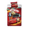 Detské bavlnené obliečky Cars 3 Blesk McQueen a priatelia, 140 x 200 cm, 70 x 90 cm