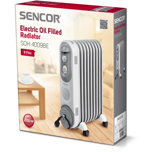 Sencor SOH 4009BE olejový radiátor