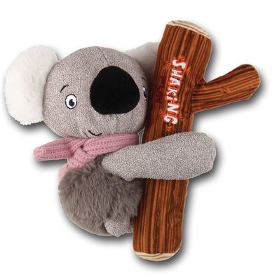 GiGwi Zabawka piszcząca dla psów 2w1 Shaking Fun koala, 21 x 18 x 9 cm