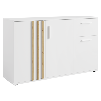 Kommode TOLIS 3D1S, Weiß