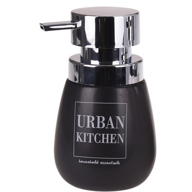 Dozownik na mydło w płynie Urban kitchen, czarny